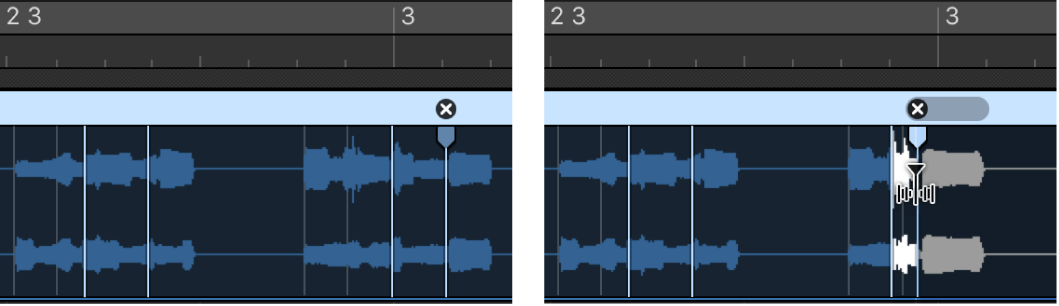 Logic Pro course notes - Flex Time