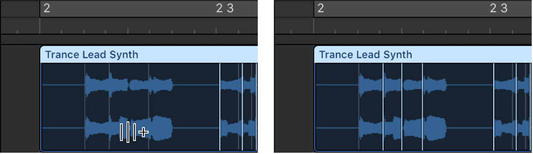 Logic Pro course notes - Flex Time