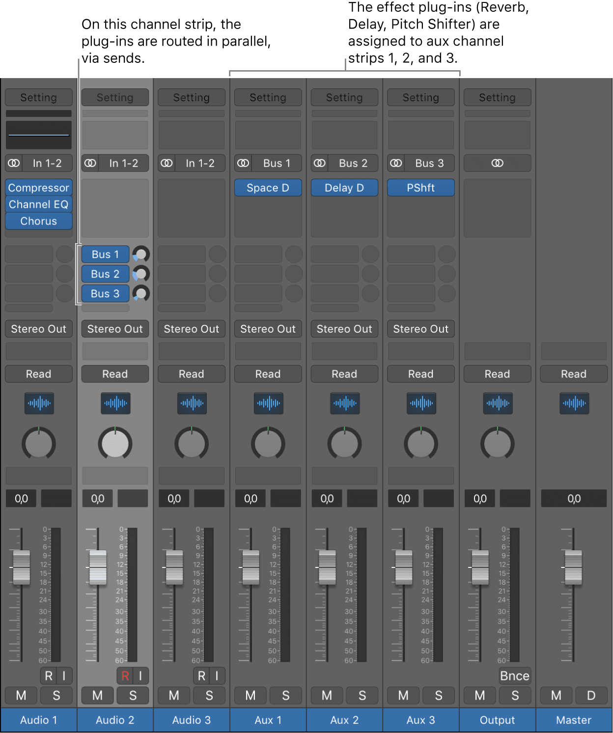 Logic Pro course notes - Intro to Mixing