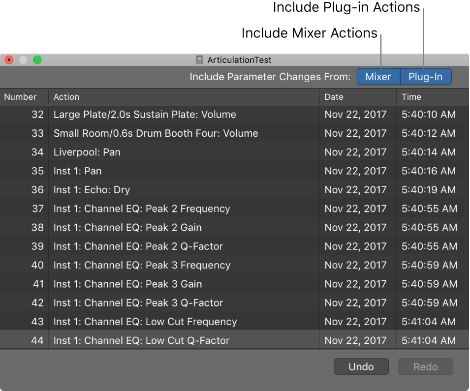 Logic Pro course notes - Intro to Mixing