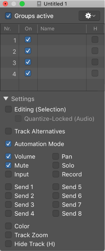 Logic Pro course notes - Intro to Mixing
