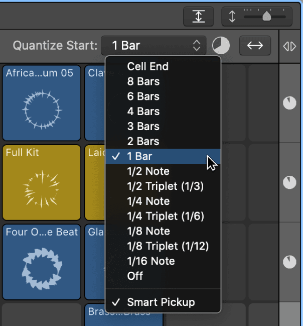 Logic Pro course notes - Live Loops