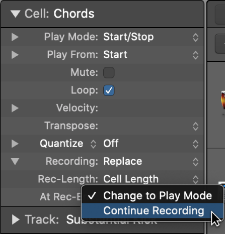 Logic Pro course notes - Live Loops