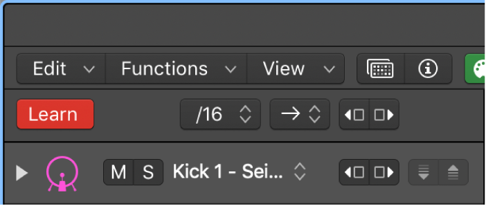 Logic Pro course notes - Making Beats In Step Sequencer