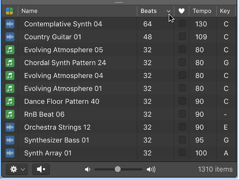 Logic Pro course notes - Making Beats using Apple Loops