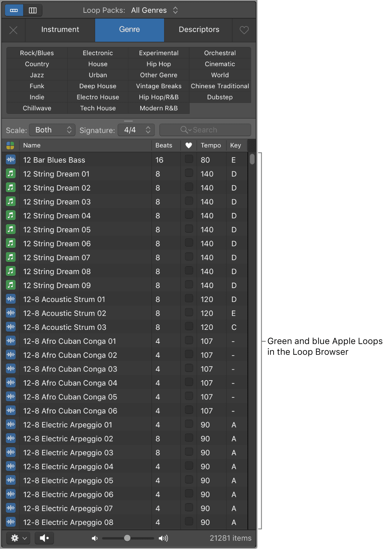 Logic Pro course notes - Making Beats using Apple Loops