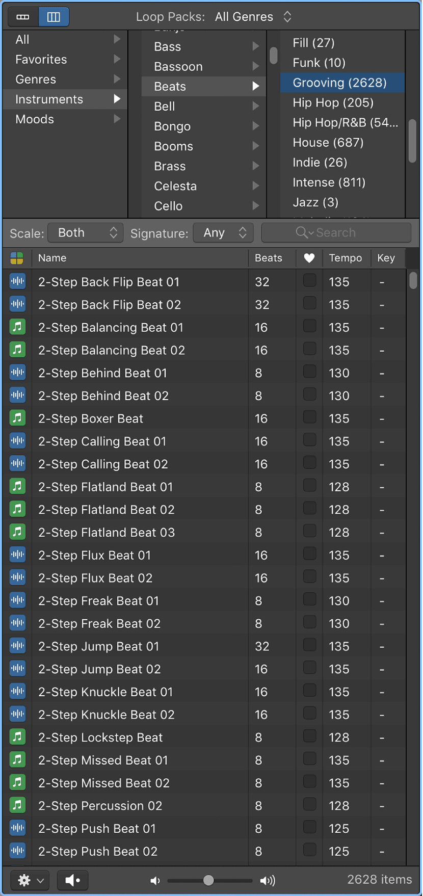 Logic Pro course notes - Making Beats using Apple Loops
