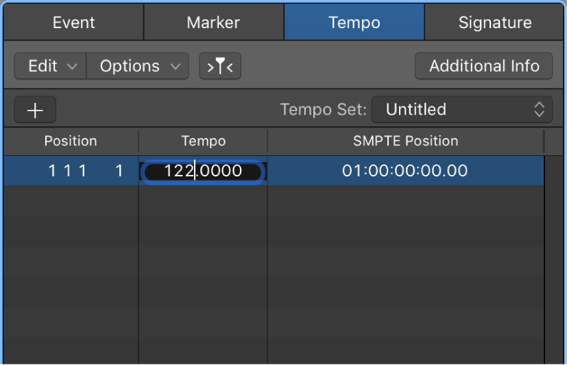 Logic Pro course notes - Projects- The Basics