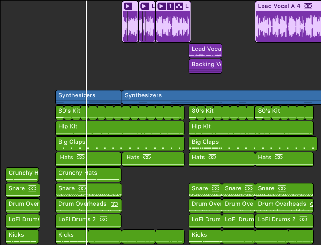 Logic Pro course notes - Projects- The Basics