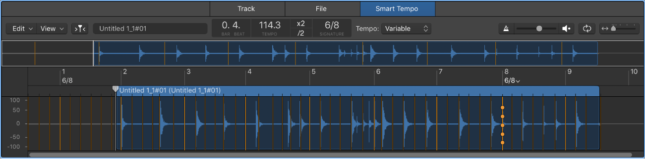 Sampling in Logic Pro X