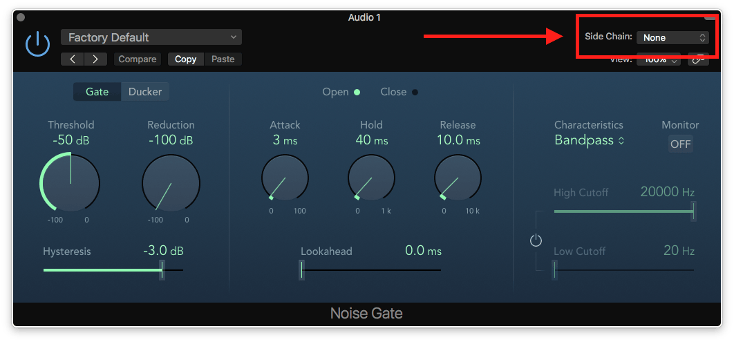 Side chain and Ducking