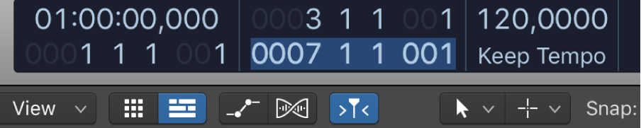 Logic Pro course notes - Working with Regions
