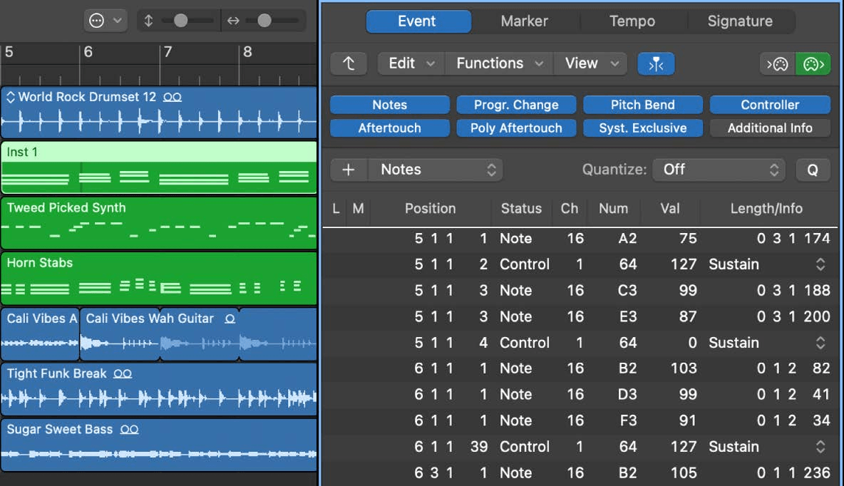 Logic Production course notes - The Advanced Editors
