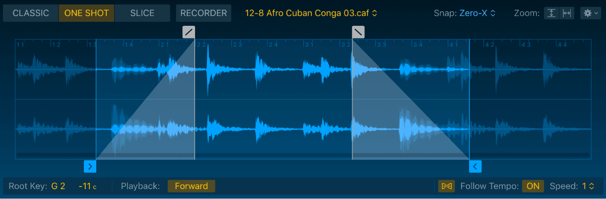 Logic Production course notes - Sampling: Quick Sampler