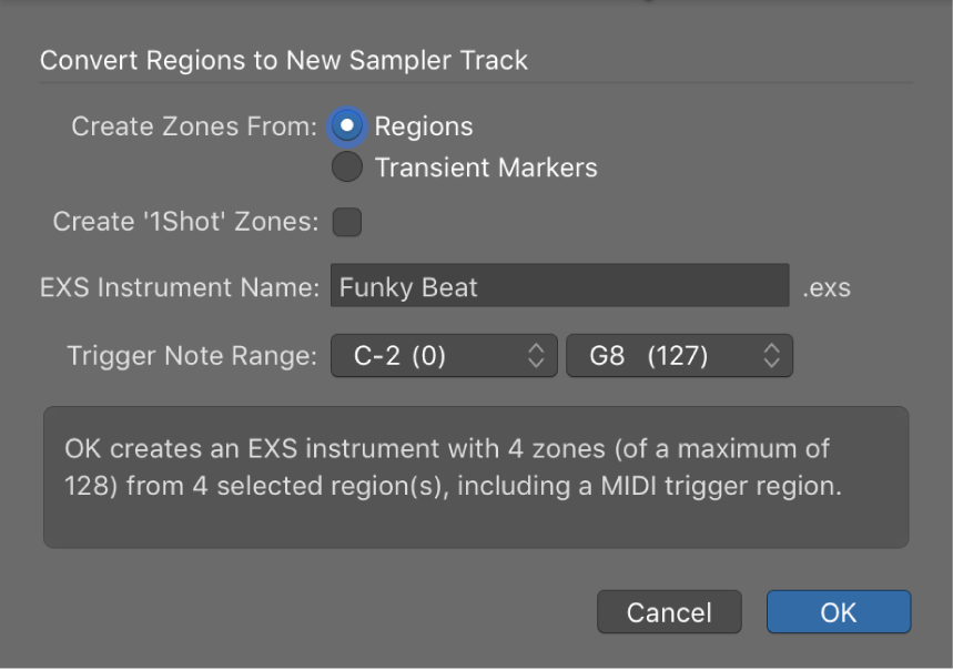 Logic Production course notes - Sampling: Sampler