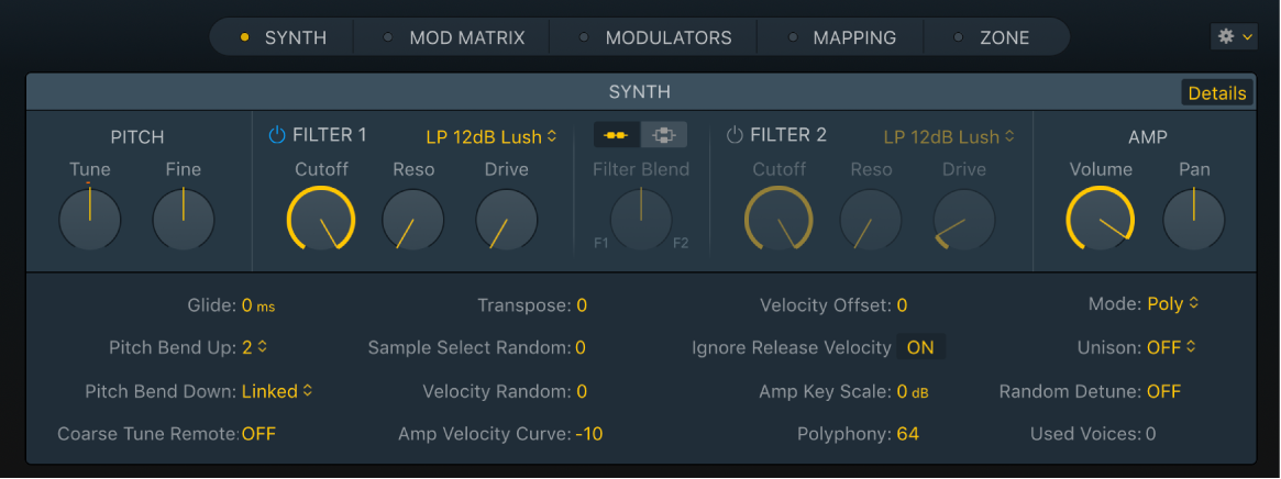 Logic Production course notes - Sampling: Sampler