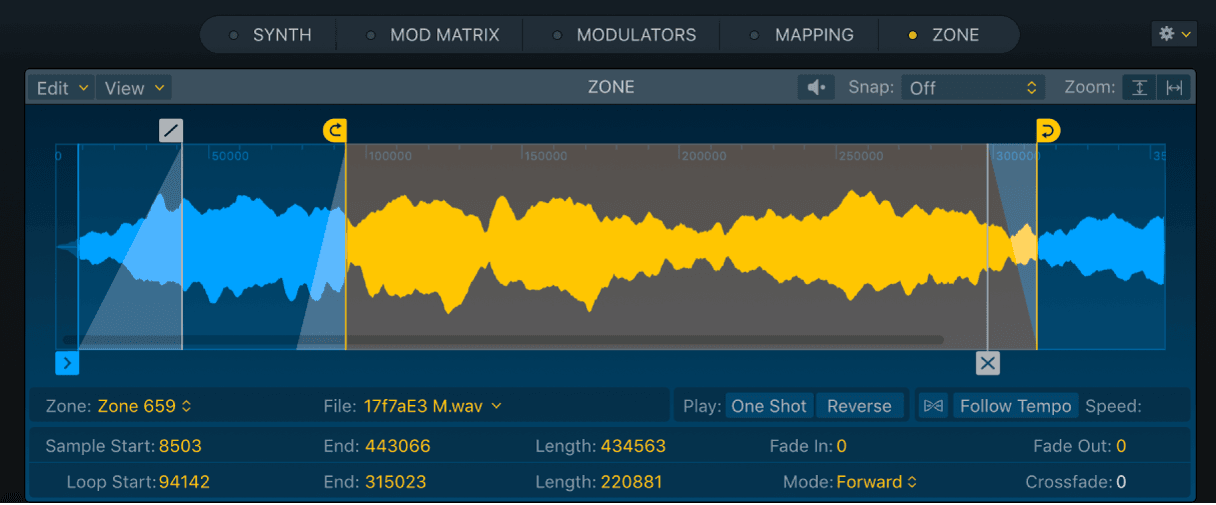 Logic Production course notes - Sampling: Sampler