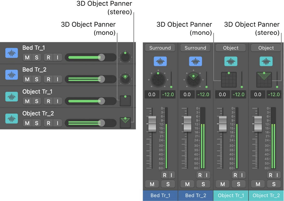 Logic Production course notes - Spatial Audio and Dolby Atmos