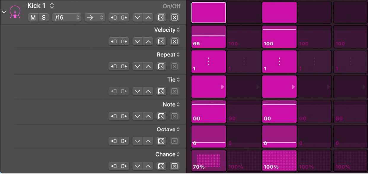 Logic Production course notes - Step Sequencer: Beyond the Grid