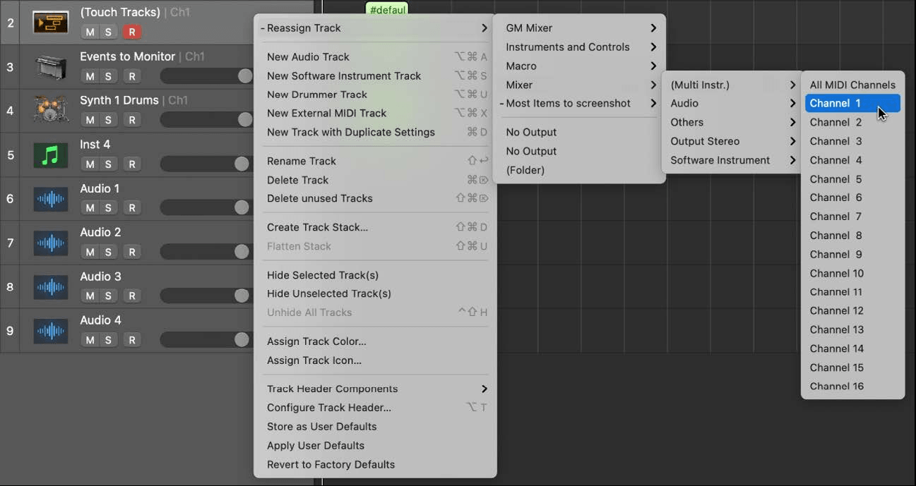 Logic Production course notes - The Environment