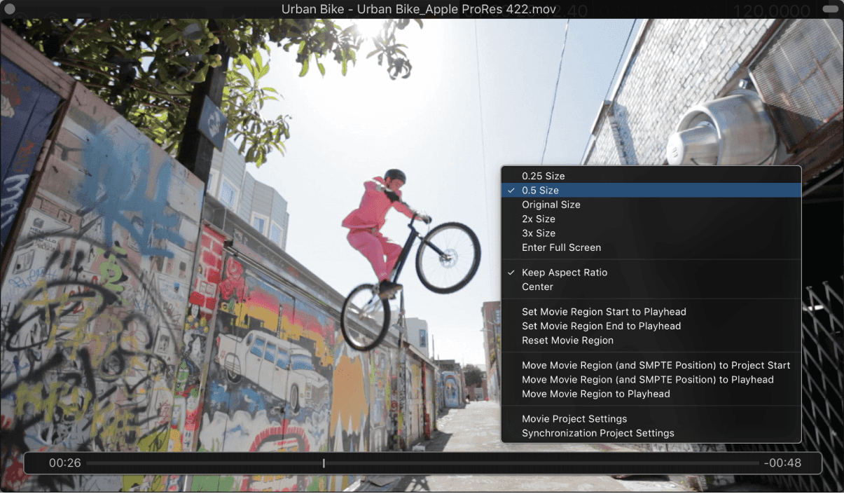 Logic Production course notes - Working with Video