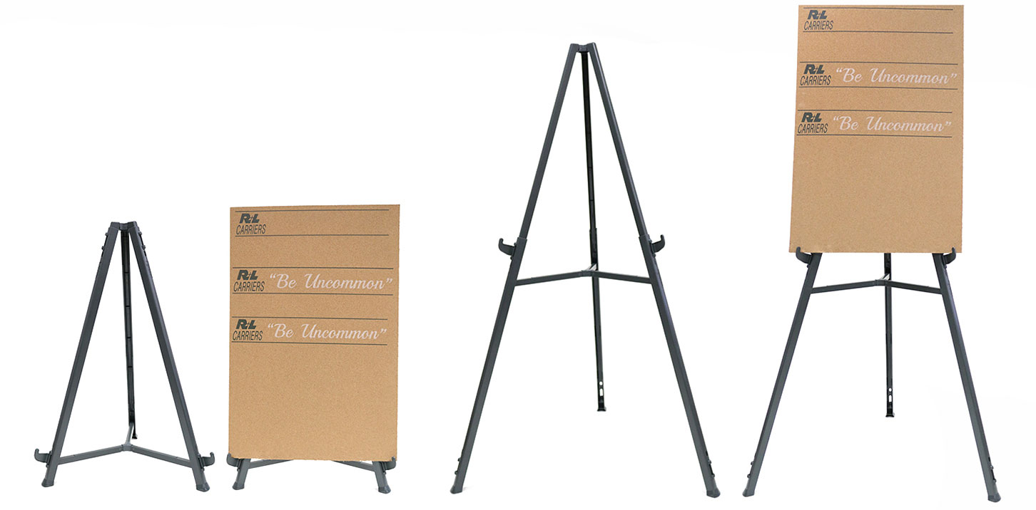 37-62 adjustable hieght for table top//floor Ghent 19250 Triumph Folding Display Easel