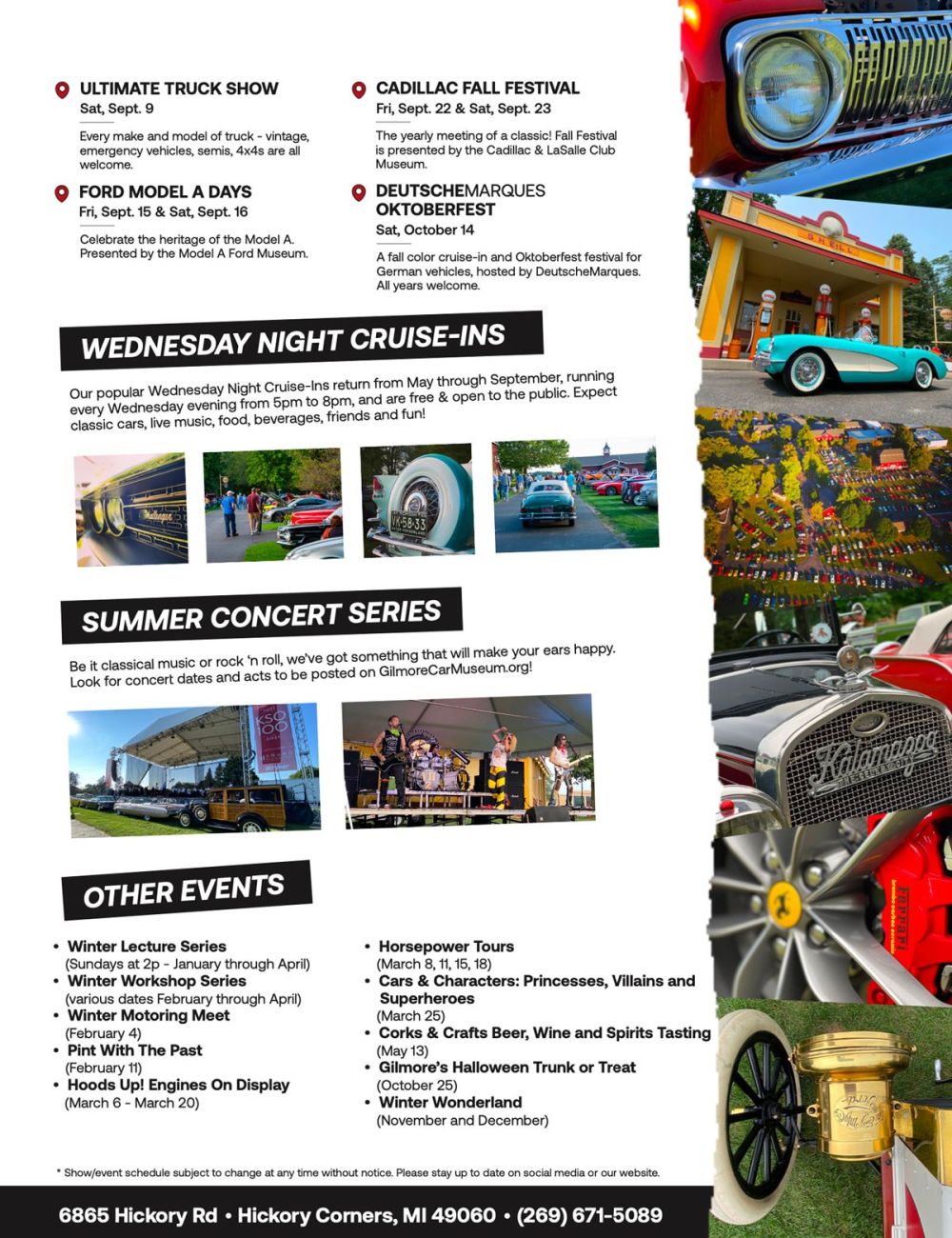 Gilmore Car Museum Announces 2023 Car Show… Gilmore Car Museum