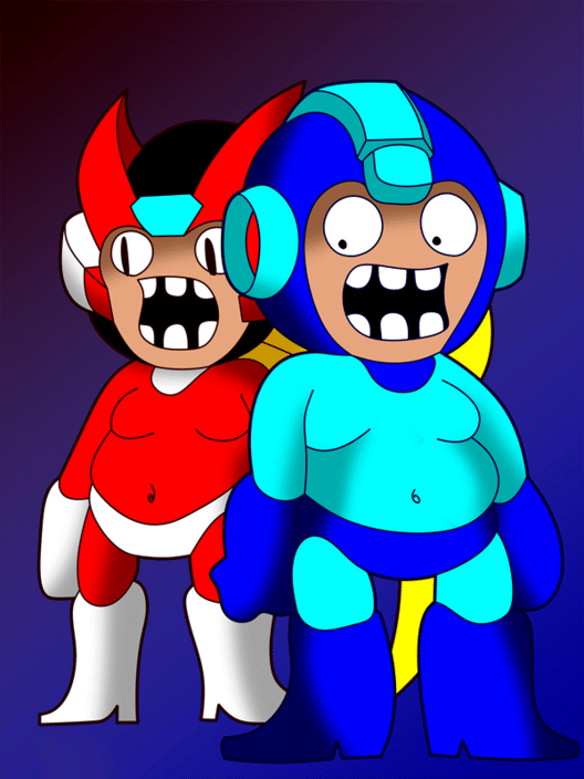 Megaman Sprite Game