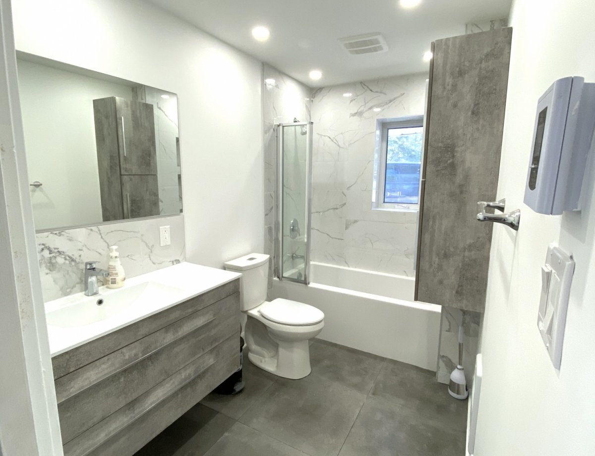 Bathroom After results