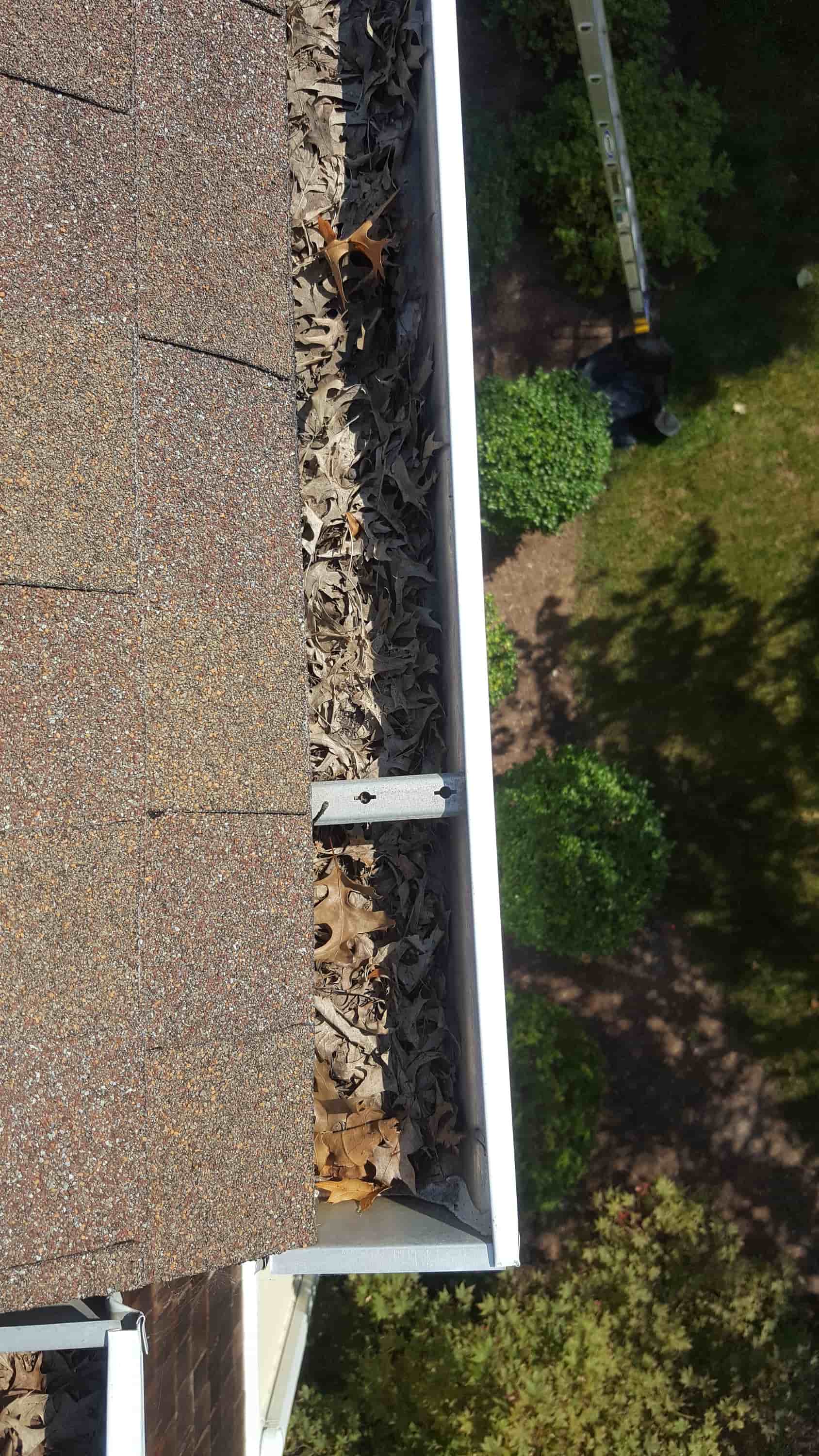 fix hole in gutter