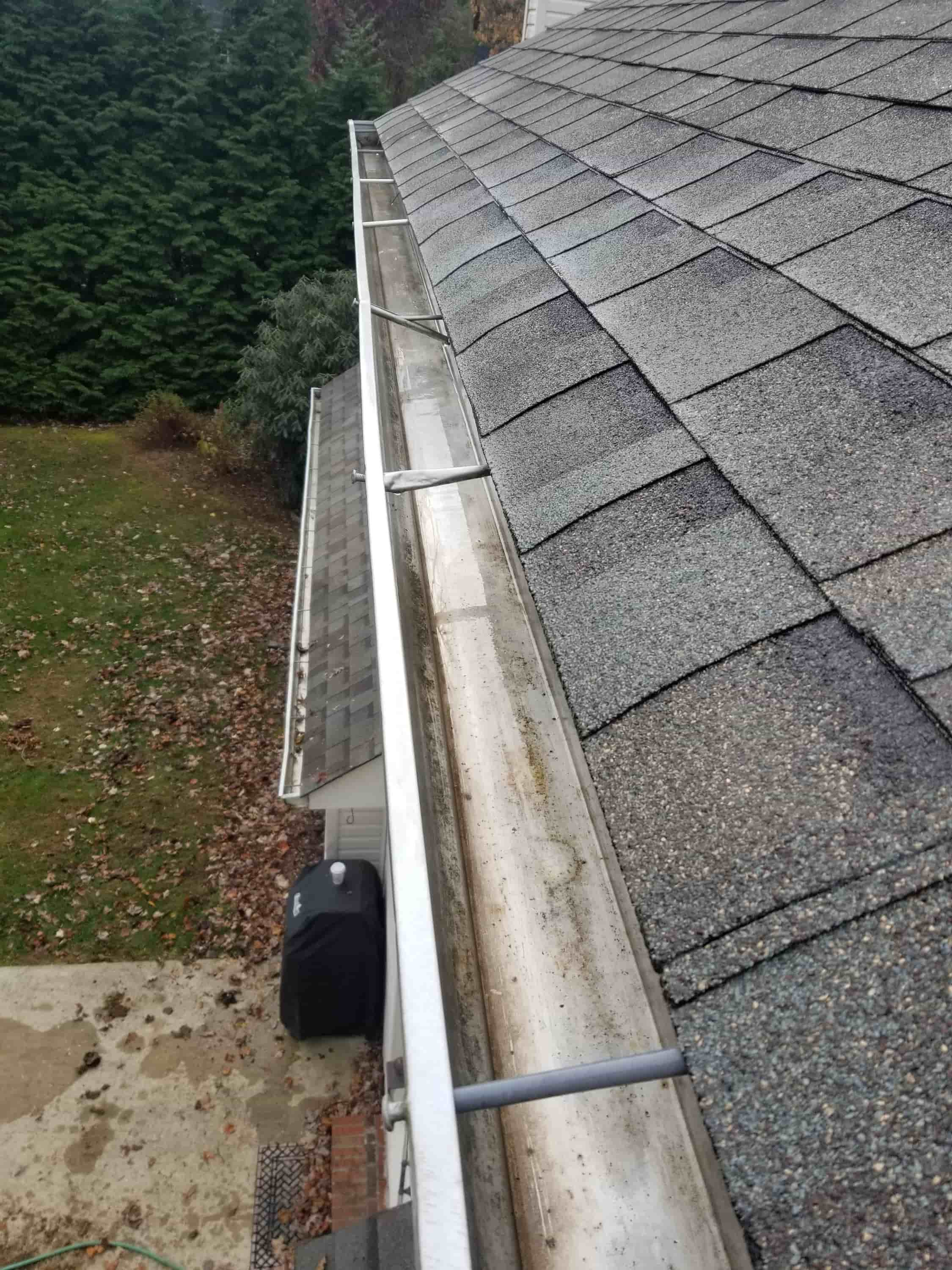 gutter and downspout cleaning