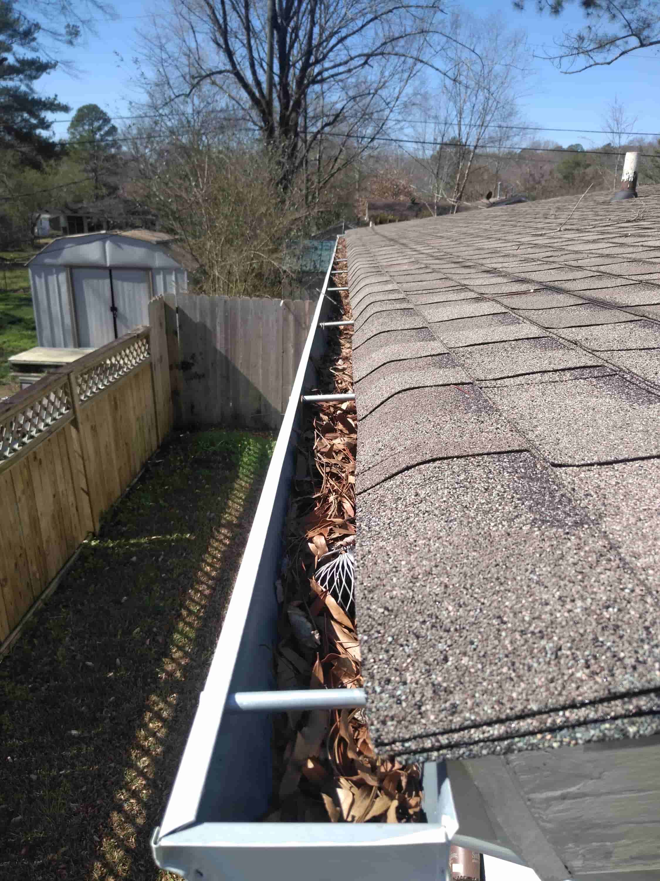 gutter cleaning ladder