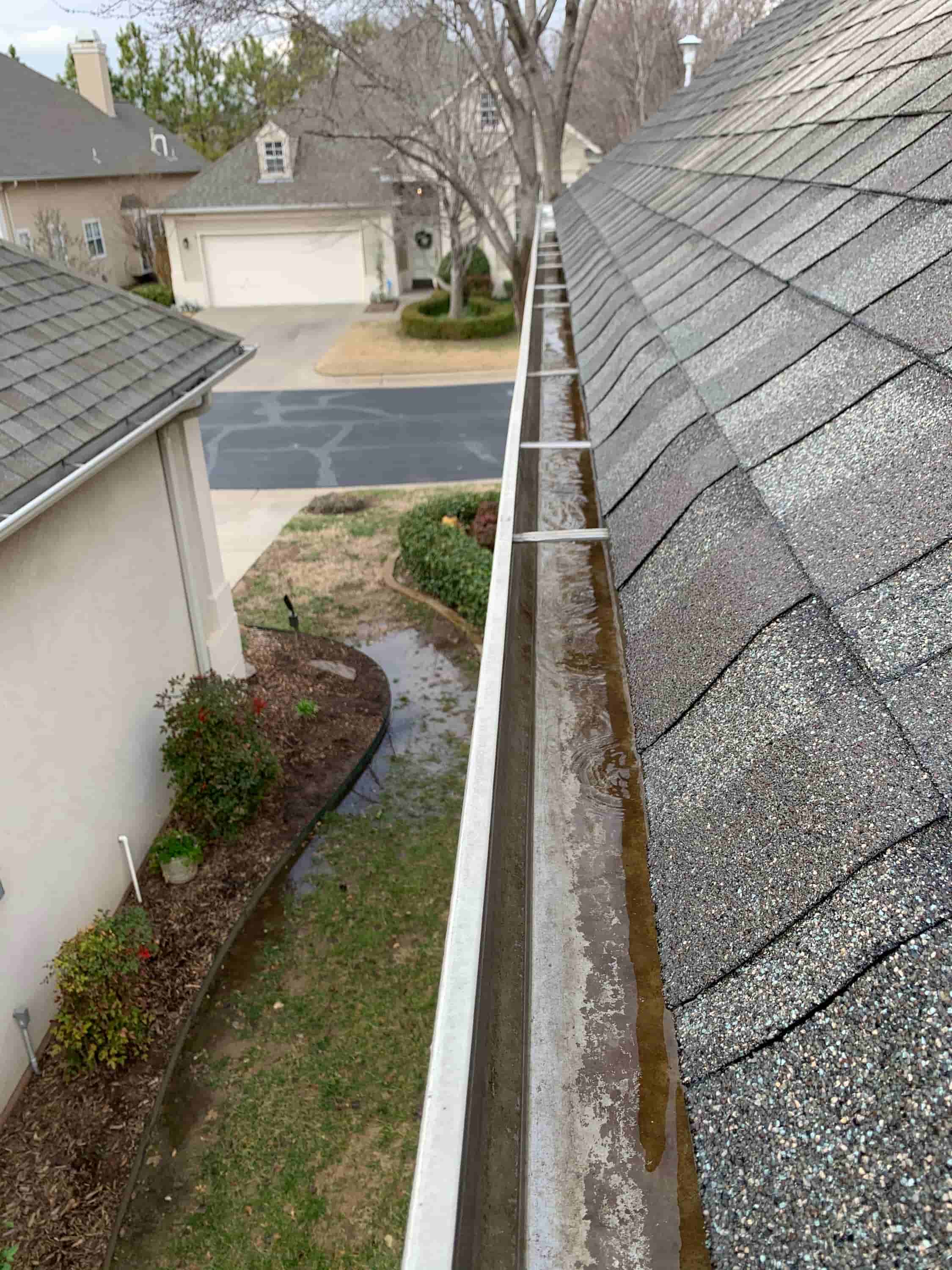 how to unclog a gutter downspout