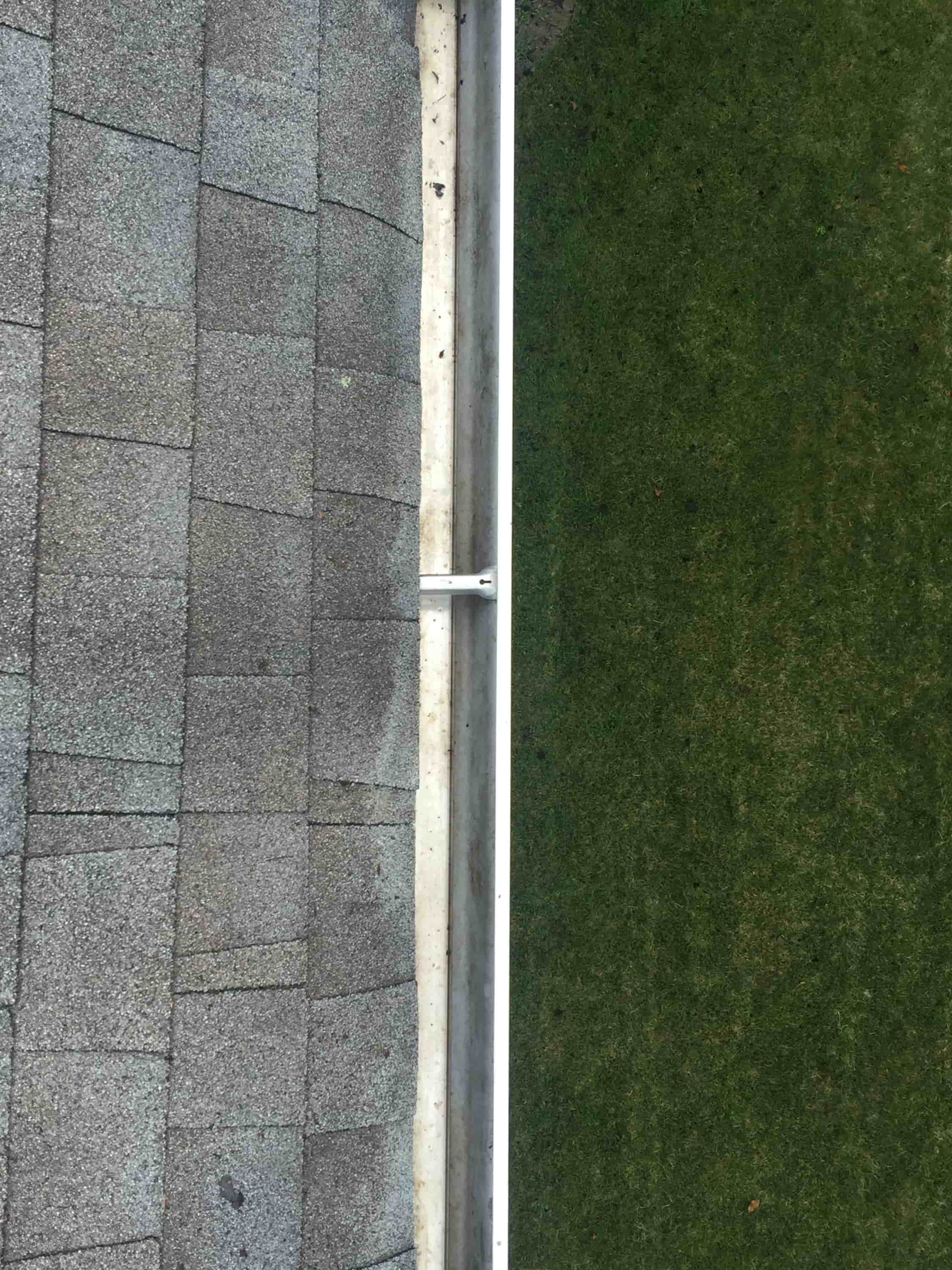 cleaning out gutters