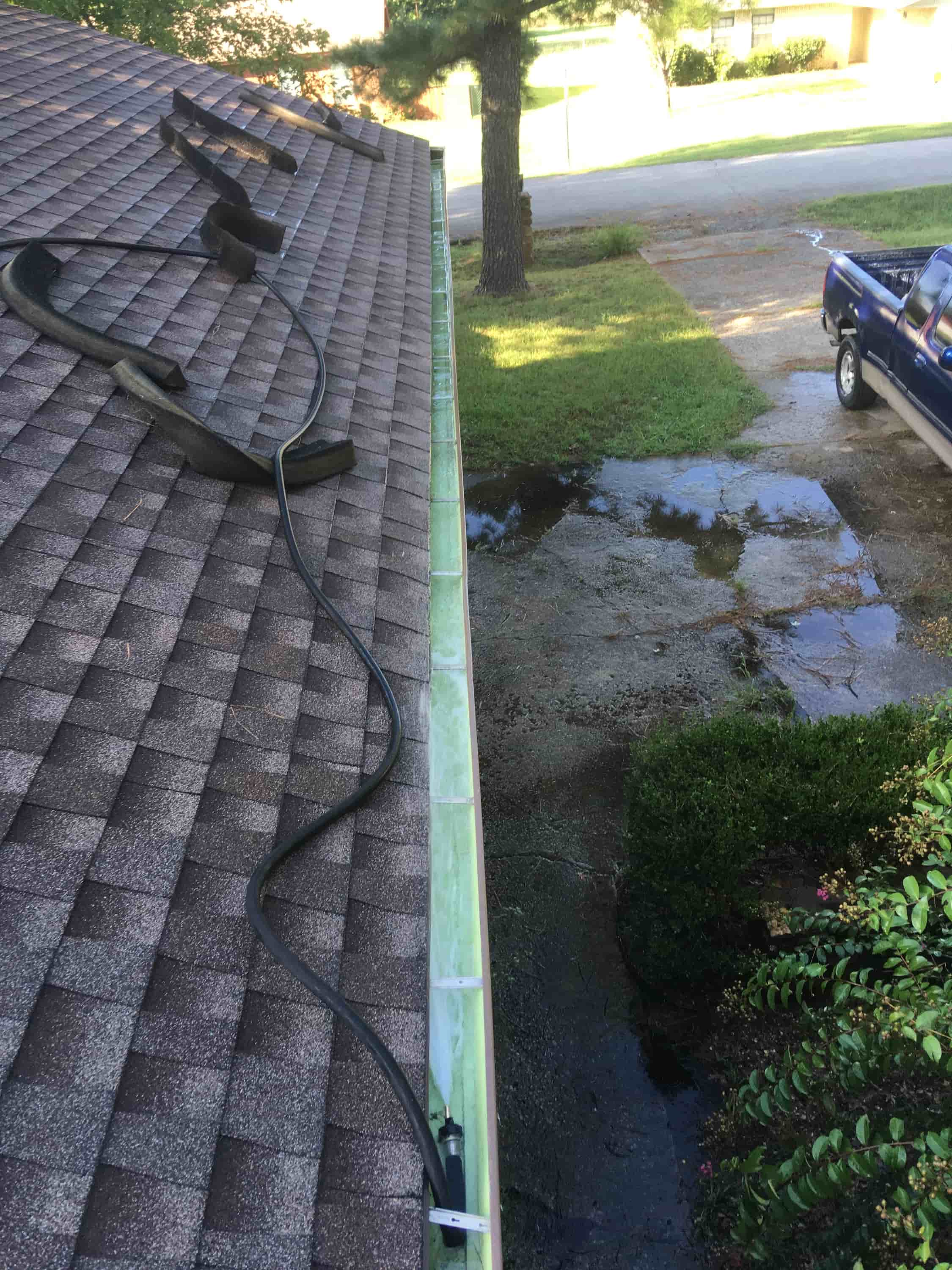 how to remove gutters