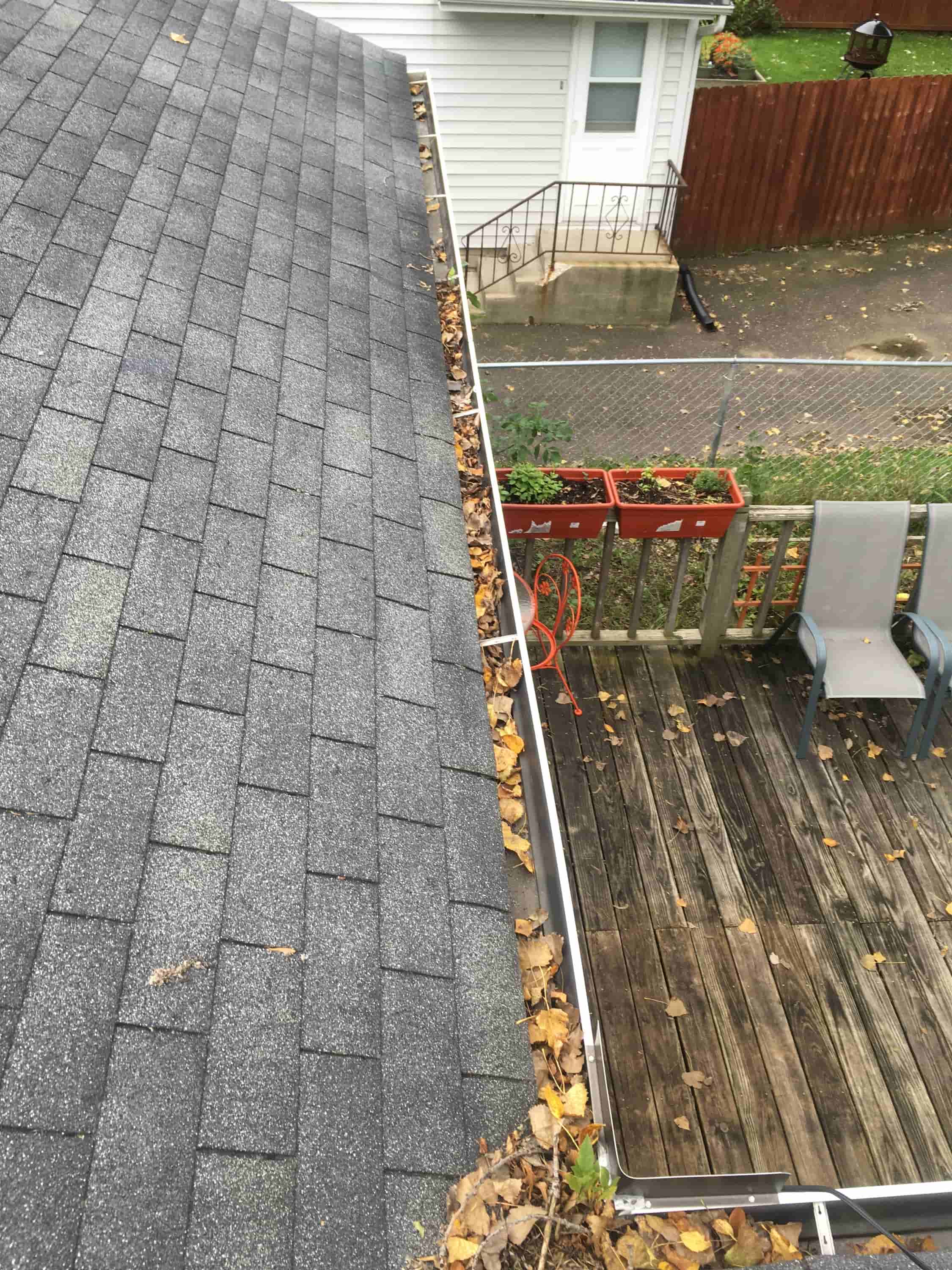 gutter cleaning charge