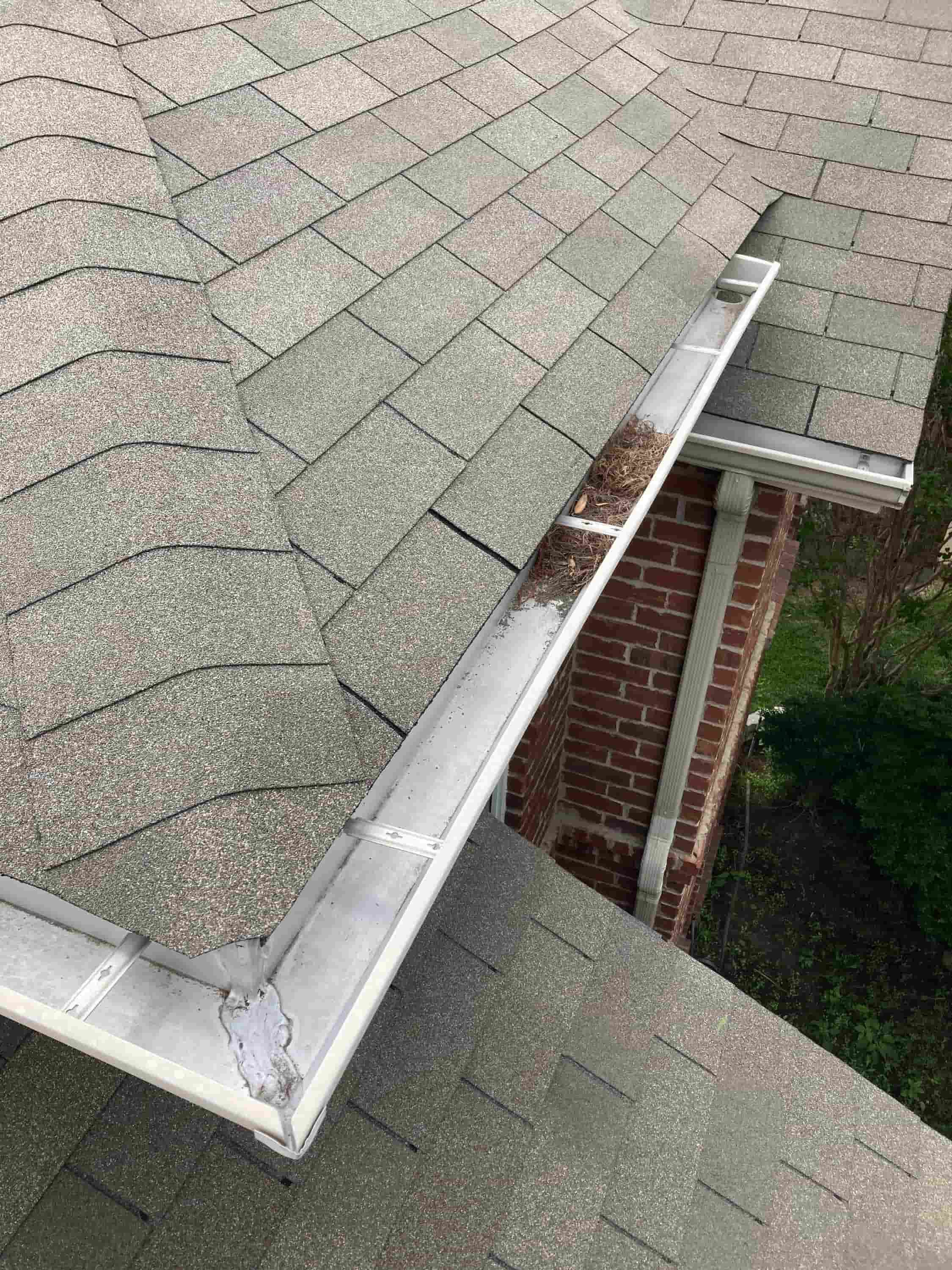 easy way to clean out gutters