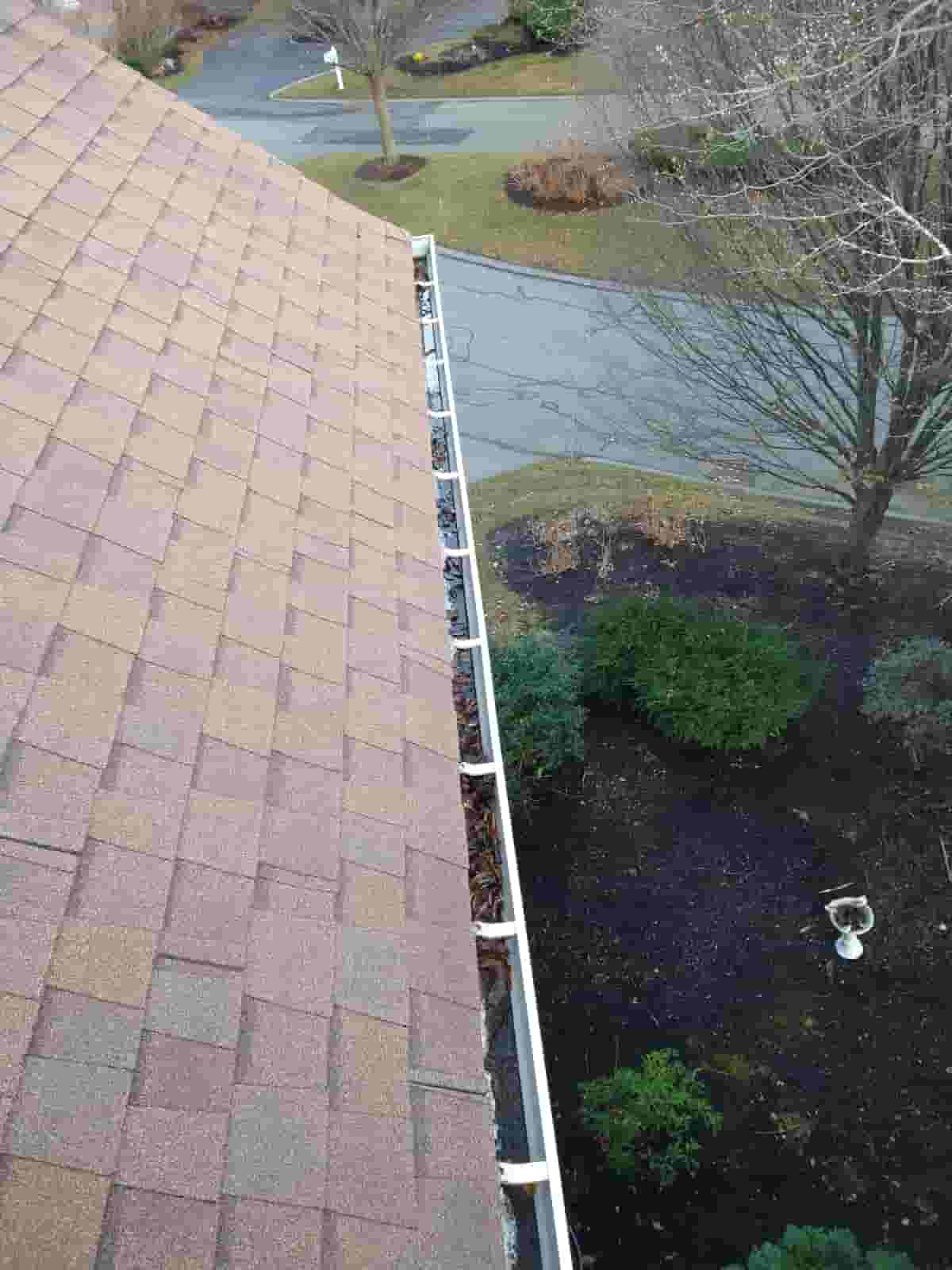 how to clean gutters fast