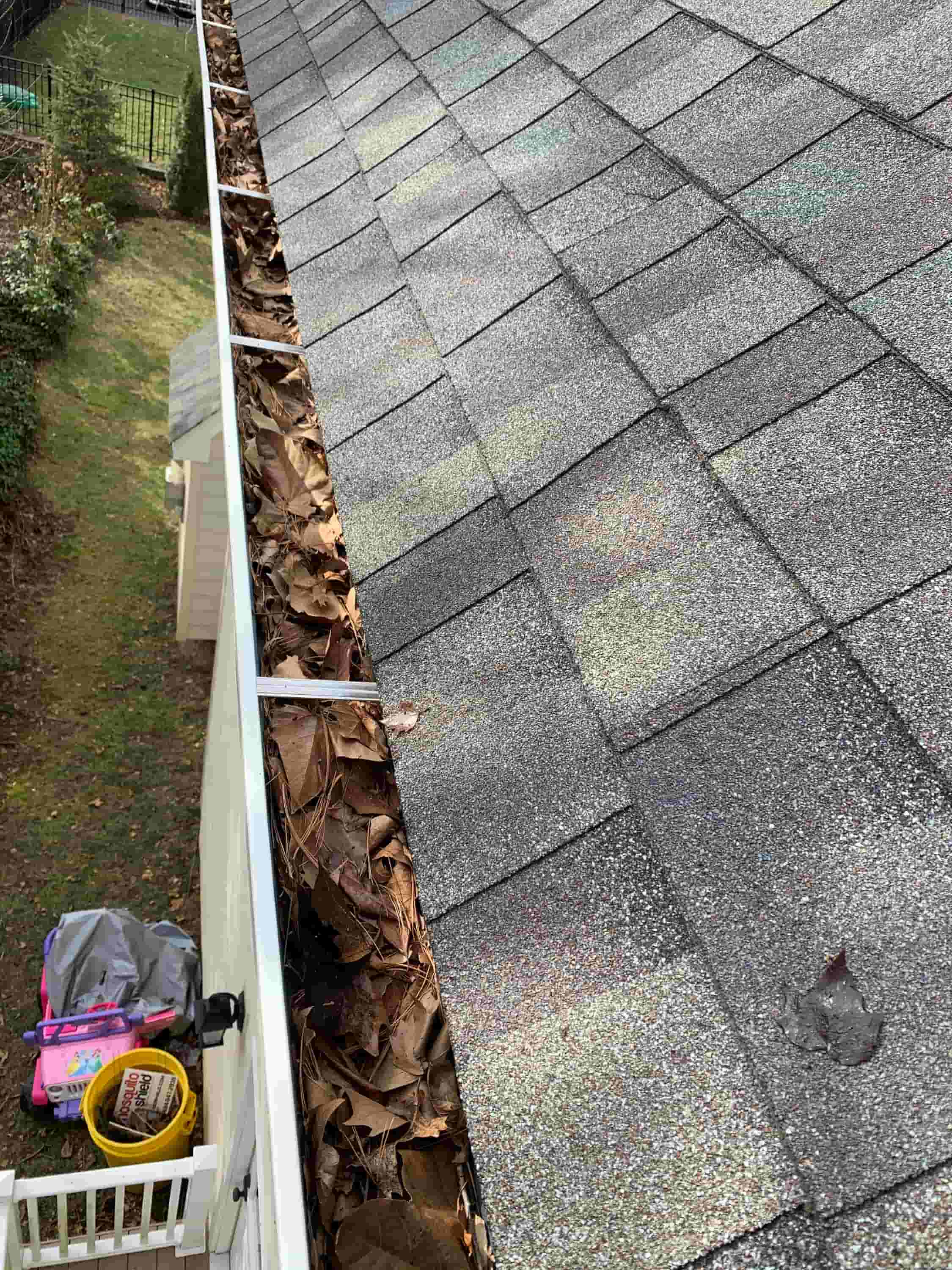 leaf blower gutter cleaning kit