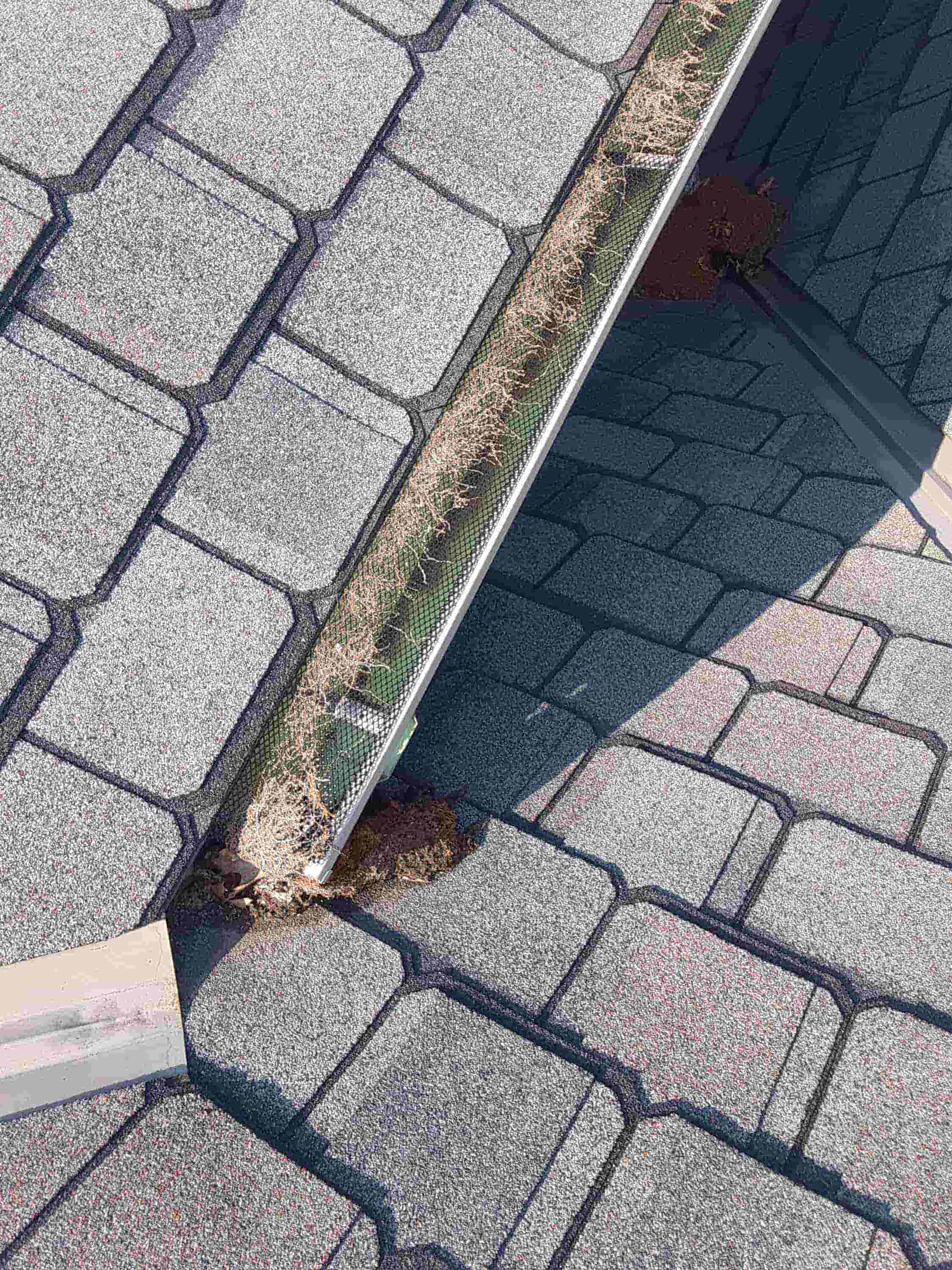 how to clean second story gutters