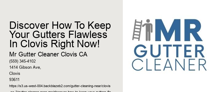 Discover How To Keep Your Gutters Flawless In Clovis Right Now! 