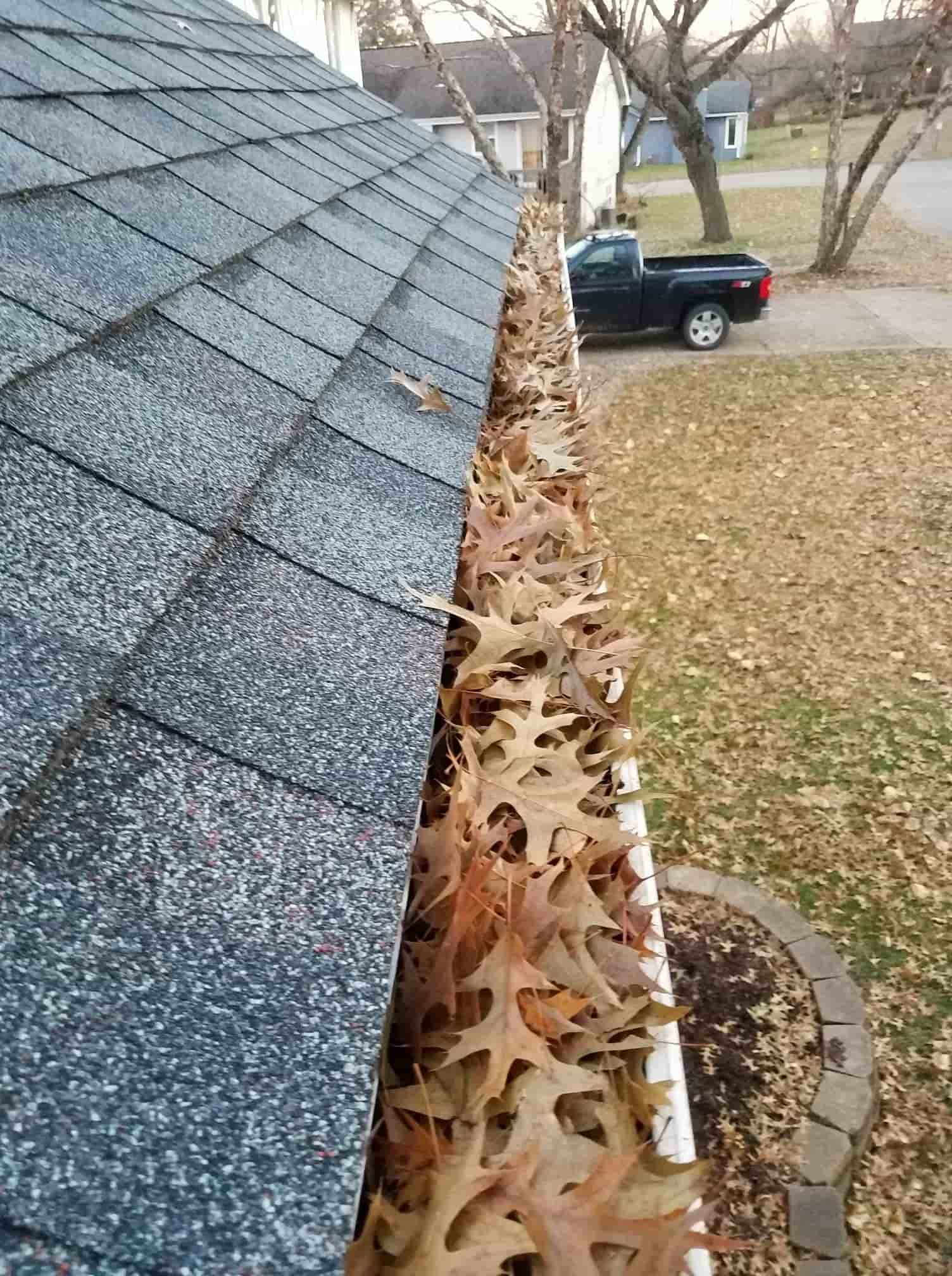 how to clean out a downspout