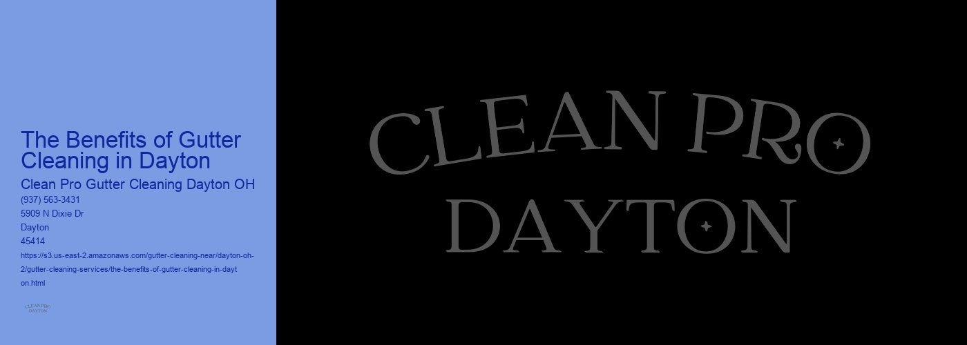 The Benefits of Gutter Cleaning in Dayton 