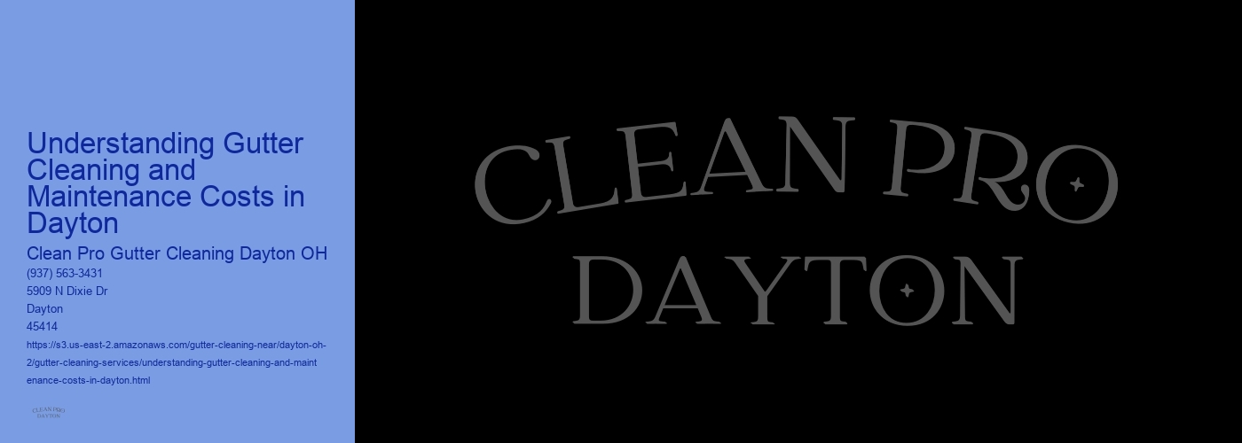 Understanding Gutter Cleaning and Maintenance Costs in Dayton 