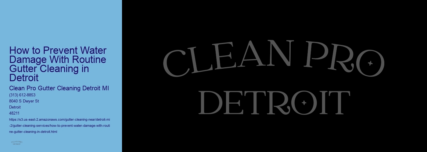 How to Prevent Water Damage With Routine Gutter Cleaning in Detroit 