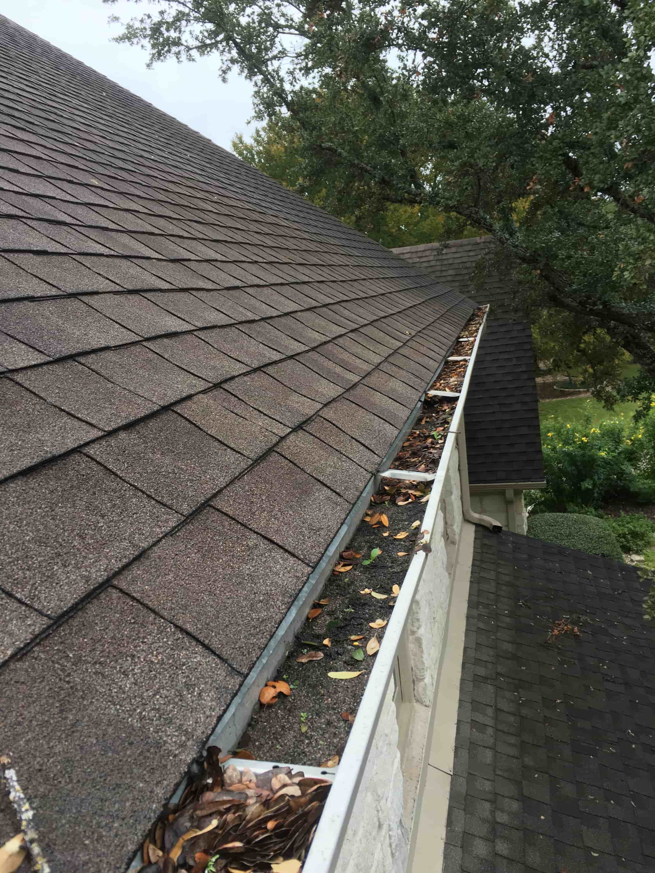 how to clean metal gutters