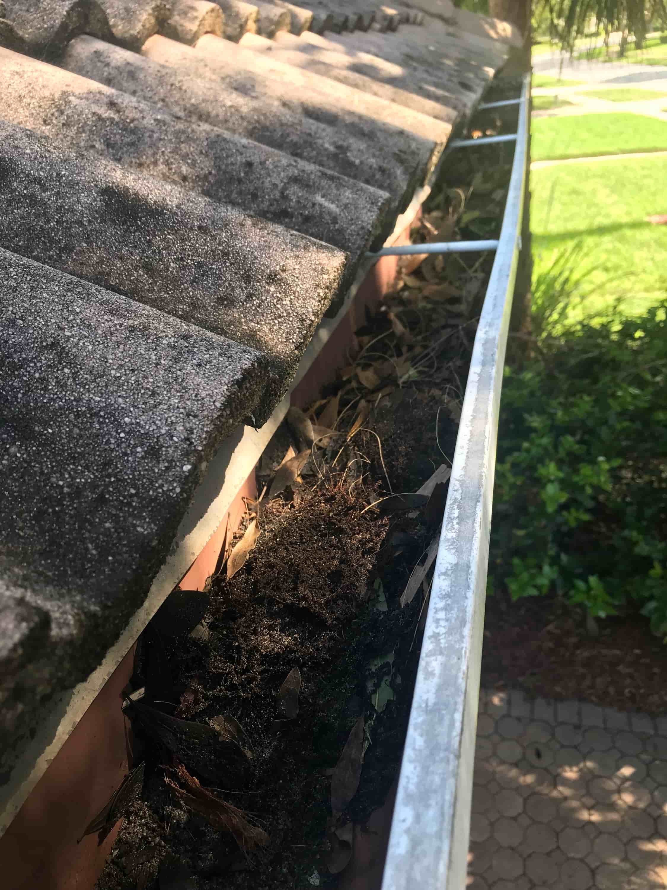 when to have gutters cleaned