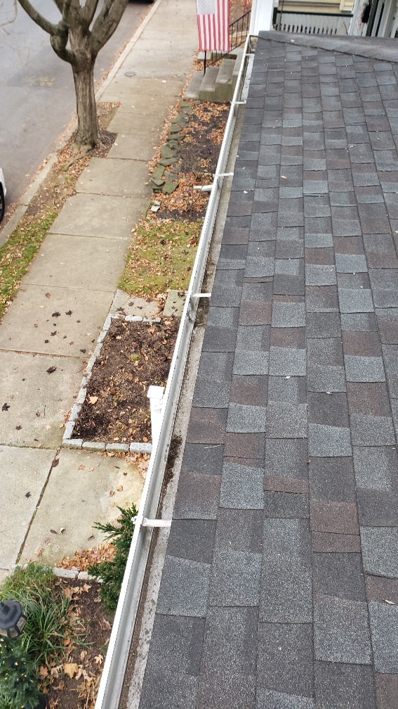 unclogging downspouts