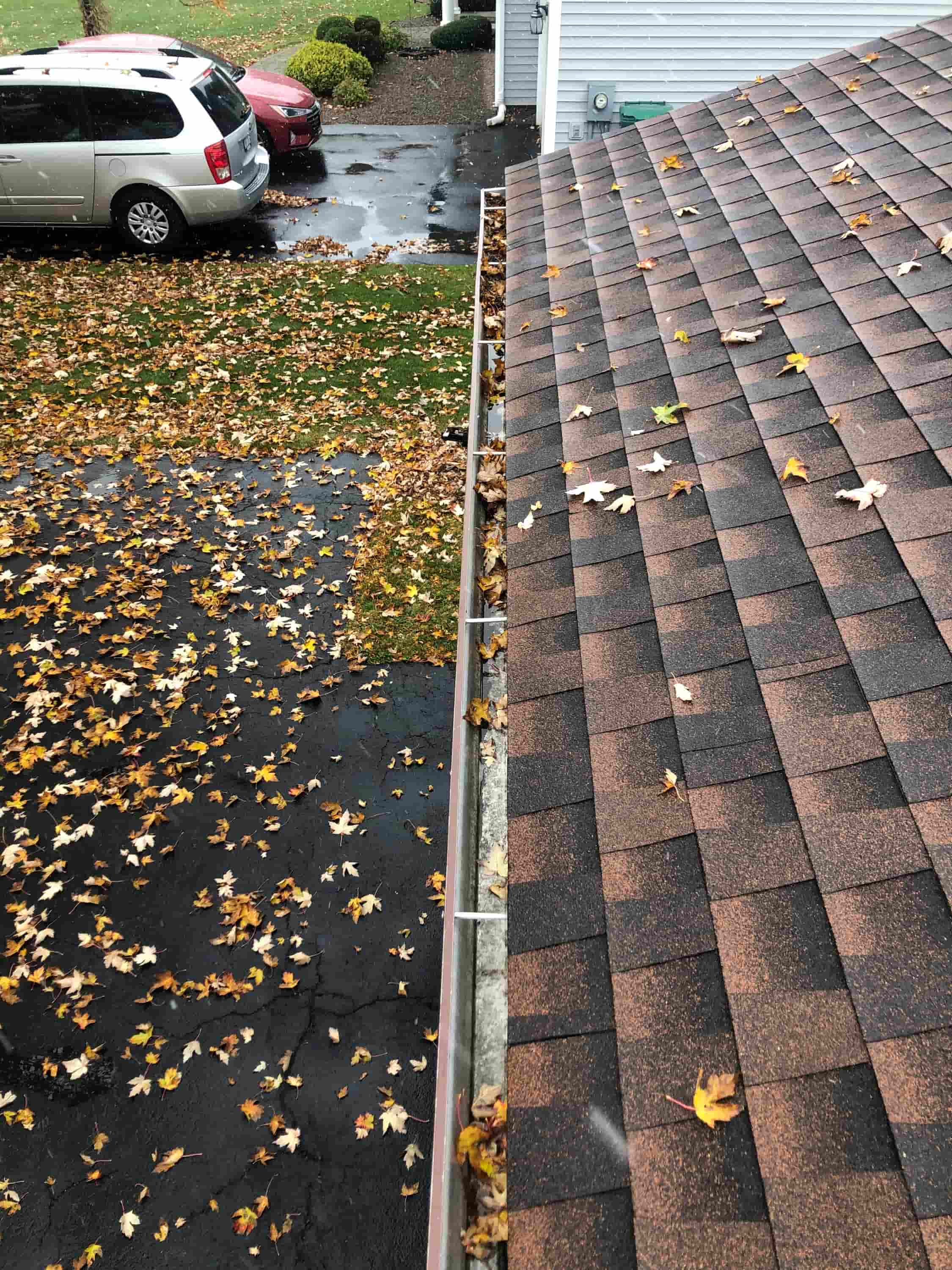 how to clean underground gutters