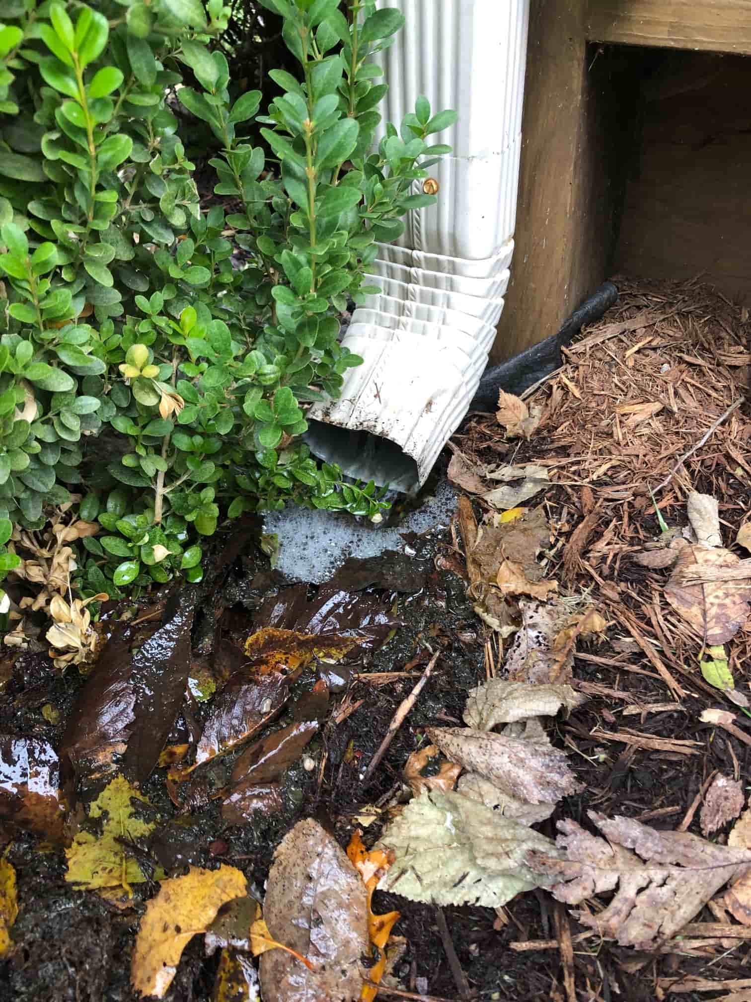 how to open clogged gutter